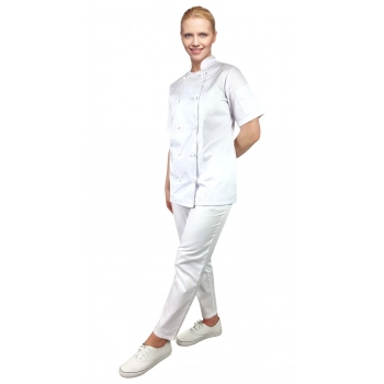 Uniform kucharski damski biały roz. XL